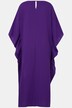 Kaftankleid, Zierring, Oversized, V-Ausschnitt, Langarm
