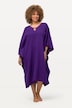 Kaftankleid, Zierring, Oversized, V-Ausschnitt, Langarm