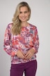 Shirt, bedruckt, Gummisaum, Rundhals, Langarm
