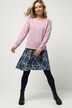 Kleid, Sweatshirt mit Rock, Rundhals, Langarm