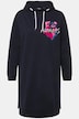 Extra Long Abstract Graphic Hoodie
