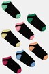 7er-Pack Sneakersocken, Kontrast