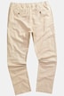 Pantalon Kos en lin mélangé, taille élastique et coupe Regular Fit, collection Business - jusqu'au 74