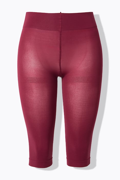 Capri panty, 80 den, niet doorschijnend