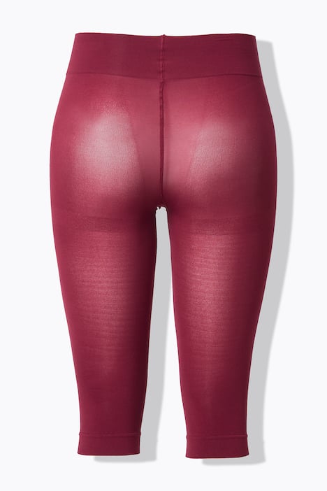 Capri panty, 80 den, niet doorschijnend