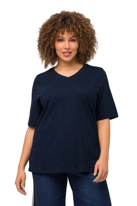 Tričko, nopy, výstřih do V, krátké rukávy