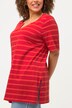 Striped Oversize Short Sleeve Tee