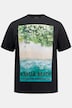 T-Shirt, Halbarm, Foto Print, Rundhals