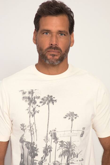 T-shirt, halvlång ärm, tryck, rund ringning