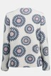 Pullover, grafisches Muster, Rundhals, Langarm
