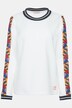 Sweatshirt, Ärmel-Streifen, Rundhals, Langarm