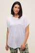T-shirt de sport, oversize, mesh, col rond