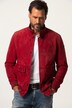 Veste en cuir suédé JP 1880, col montant et patte de boutonnage - jusqu'au 7 XL