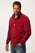 Veste en cuir suédé JP 1880, col montant et patte de boutonnage - jusqu'au 7 XL