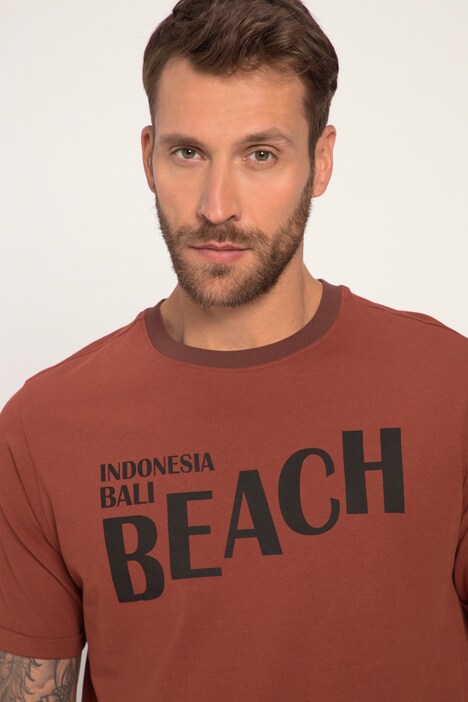 T-Shirt, Halbarm, Print, Rundhals