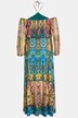 Maxikleid, Neckholder, Patch Print, Langarm