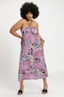 Maxikleid, Neckholder, Allover Print, ärmellos
