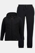 Jogginganzug, Fleece, 2-teilig, Homewear, Kapuze, Kängurutasche