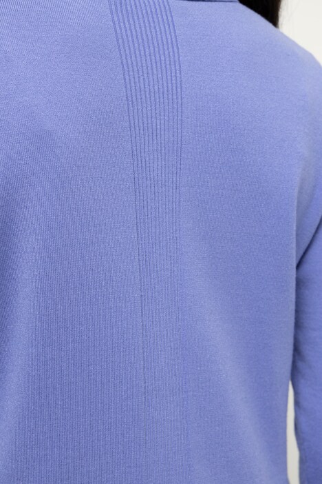 Polo-Pullover, Polokragen, Knopfleiste, Langarm