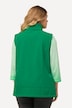 Veste Softshell, avec doublure en polaire. Col montant et fermeture à glissière à double sens.