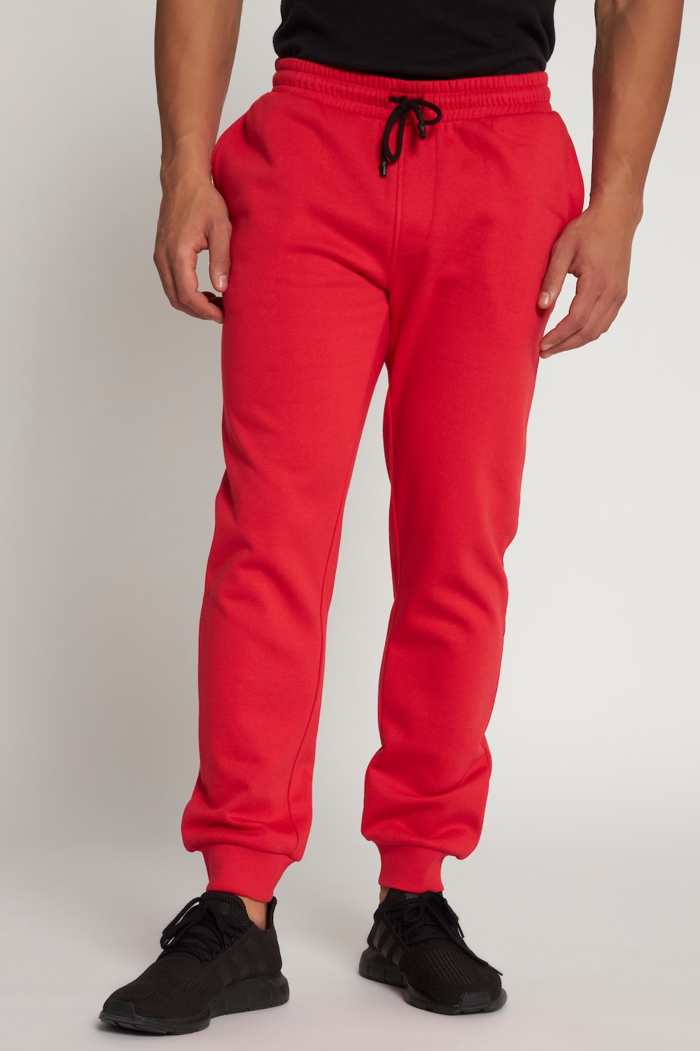 Große Größen Sweat-Hose, Herren, rot, Größe: 3XL, Baumwolle/Polyester, JP1880