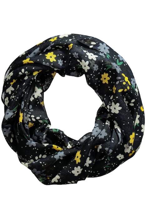 Tunelový šál, květy