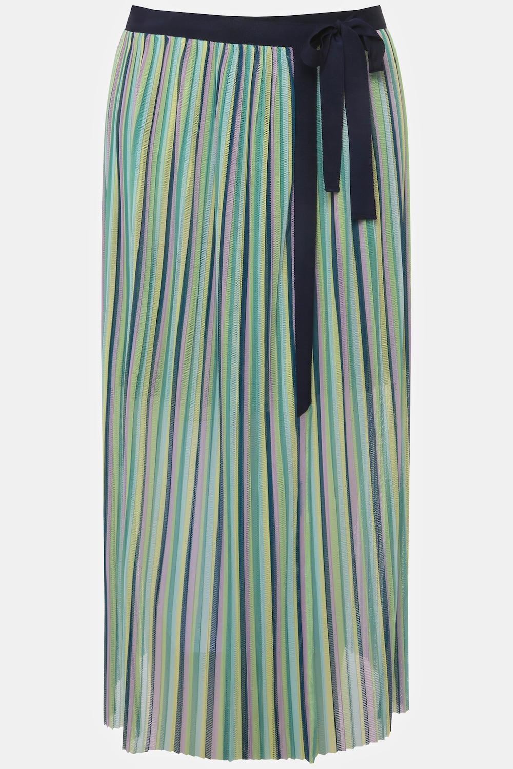 Stora storlekar Omlottkjol, Dam, turkos, storlek: 1=42-48, Polyester/Elastan, Ulla Popken