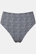 bikini slip, high waist, dot print