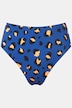 Bikini-Slip, High Waist, Leo Print