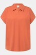 poloshirt, oversized, polokraag, halve mouw, biologisch katoen