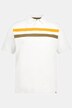 STHUGE poloshirt, piqué, korte mouwen, strepen, tot 8 XL