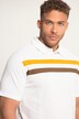 STHUGE poloshirt, piqué, korte mouwen, strepen, tot 8 XL