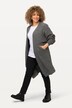 Long-Strickjacke, Eggshape, Oversized, Fledermausarm