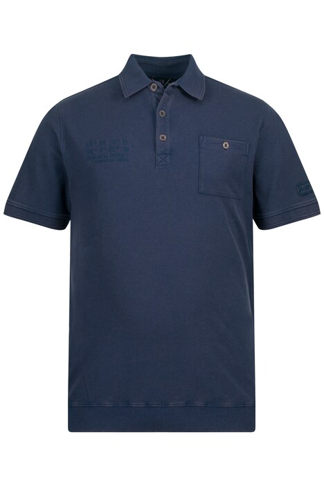 Polokošile, pohodlný břišní střih, piké, barvená, krátké rukávy, do 8XL