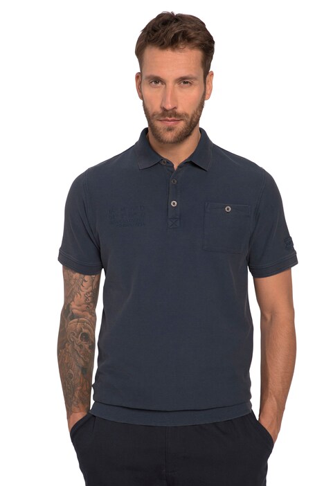 Polokošile, pohodlný břišní střih, piké, barvená, krátké rukávy, do 8XL