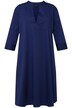 Šaty, A střih, kapsy, tunikový výstřih, 3/4 rukávy