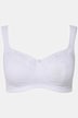 Embroidered Underwire-Free Bra