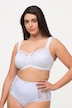 Embroidered Underwire-Free Bra