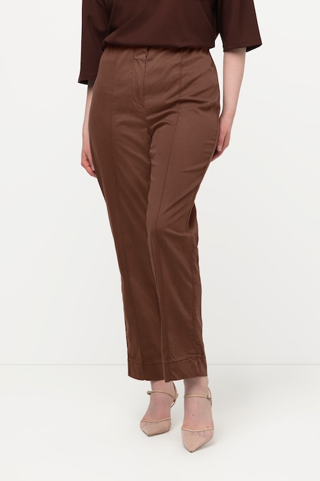 Cigarette Pintuck Elastic Waistband Trousers | Pant | Pants