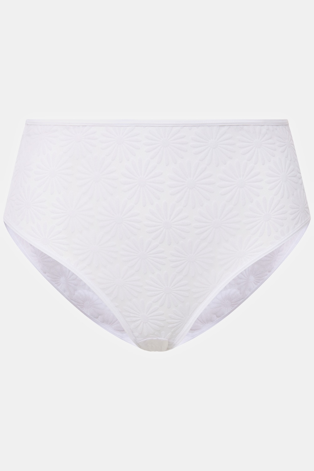 Stora storlekar Miditrosa, Dam, vit, storlek: 50/52, Bomull/Polyester, Ulla Popken