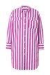 Oversize košile, pruhy, límeček, dlouhé rukávy