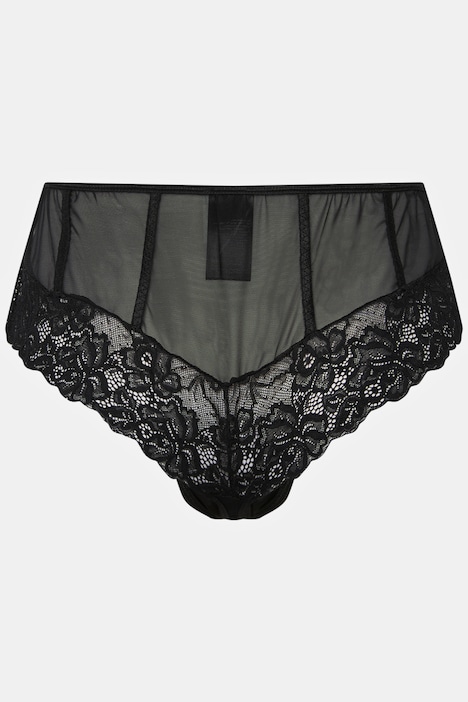 Sheer Mesh Brazilian Crotchless Panties | Panties | Lingerie