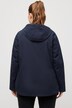 Kurtka z funkcją, linia litery A, kaptur, przedłużony tył