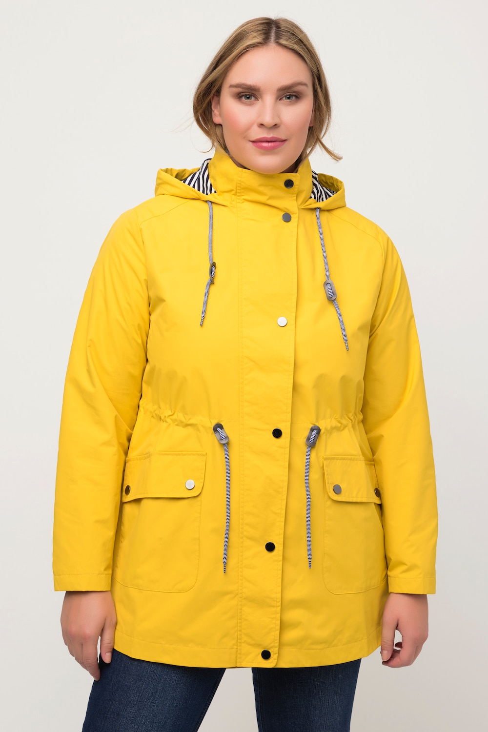 Große Größen HYPRAR Funktionsjacke, Damen, orange, Größe: 42/44, Polyester/Viskose, Ulla Popken