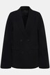 Blazer mit Cape, A-Linie, Reverskragen, doppelreihig