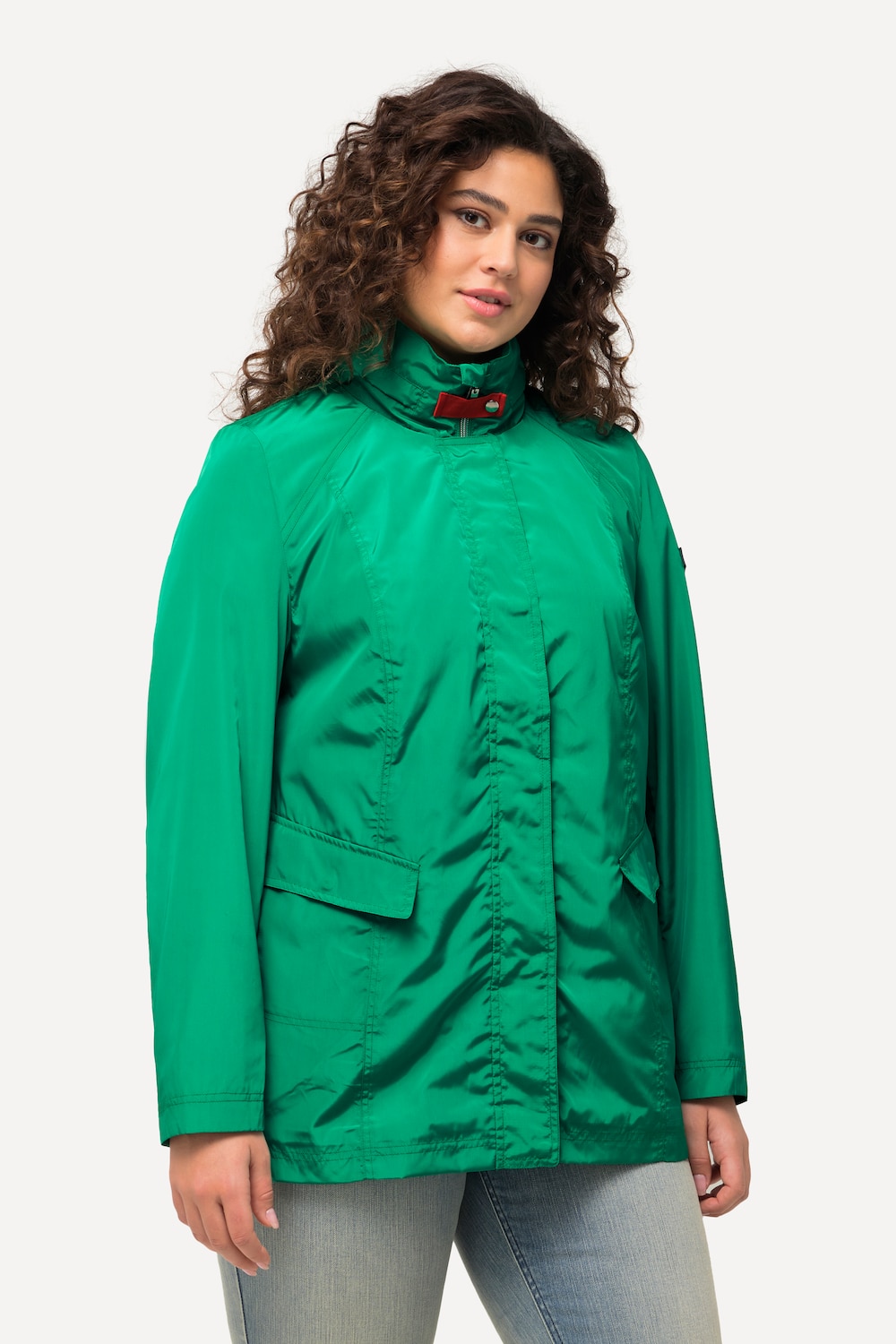 Große Größen HYPRAR Funktionsjacke, Damen, grün, Größe: 50/52, Polyester, Ulla Popken