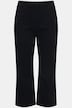 Jeans-Culotte, wadenlang, weites Bein, Elastikbund