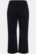Jeans-Culotte, wadenlang, weites Bein, Elastikbund