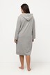 Hooded Terry Cloth Bathrobe with Pockets