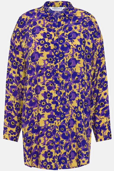 Oversized Floral Blouse